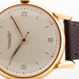 Iwc 18k Rose Bombé 1949 Nos