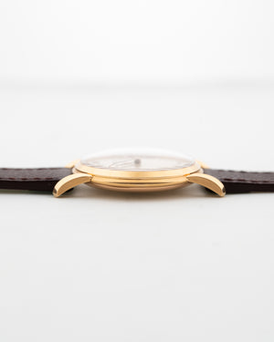 Iwc 18k Rose Bombé 1949 Nos