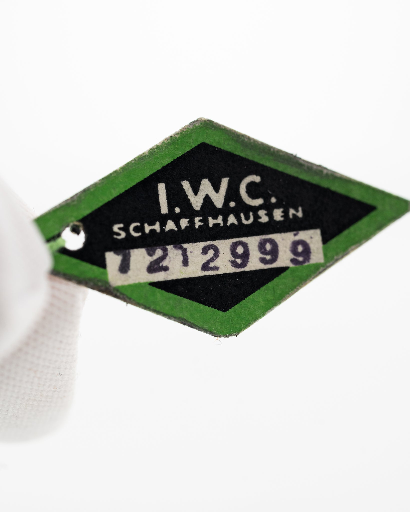 Iwc 18k Rose Bombé 1949 Nos