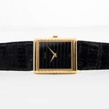 Piaget Tank 18k Onyx Dial 1980s