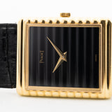 Piaget Tank 18k Onyx Dial 1980s