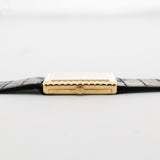 Piaget Tank 18k Onyx Dial 1980s
