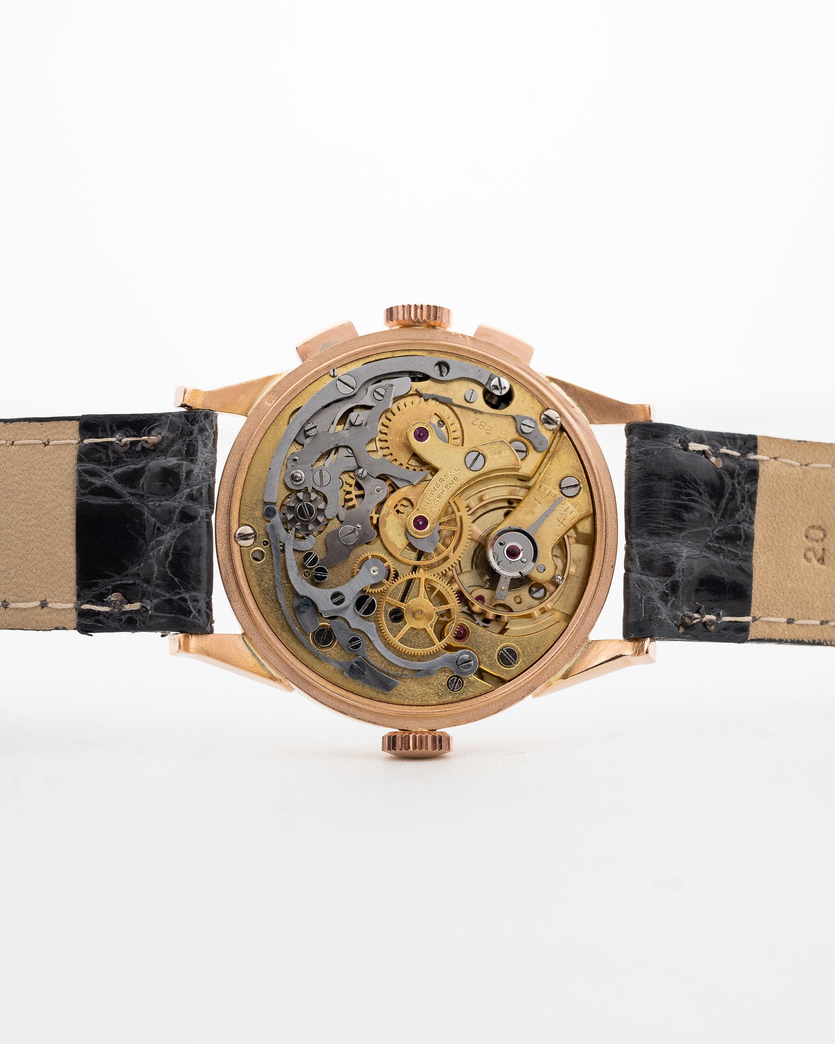 Universal Geneve Aero Compax 18k 1945