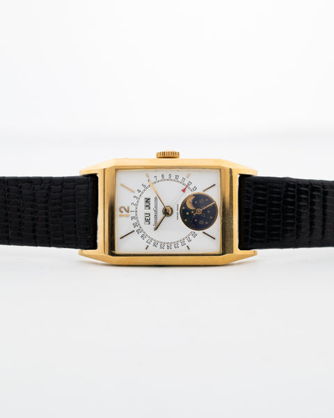 Jaeger LeCoultre Moonphase 18k 1983 – GOLDAMMER - Main Image