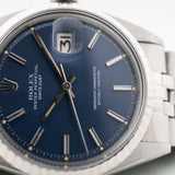 Rolex Datejust Blue Pie Pan 1973