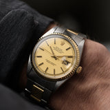 Rolex Datejust Bicolor Pie Pan 1977