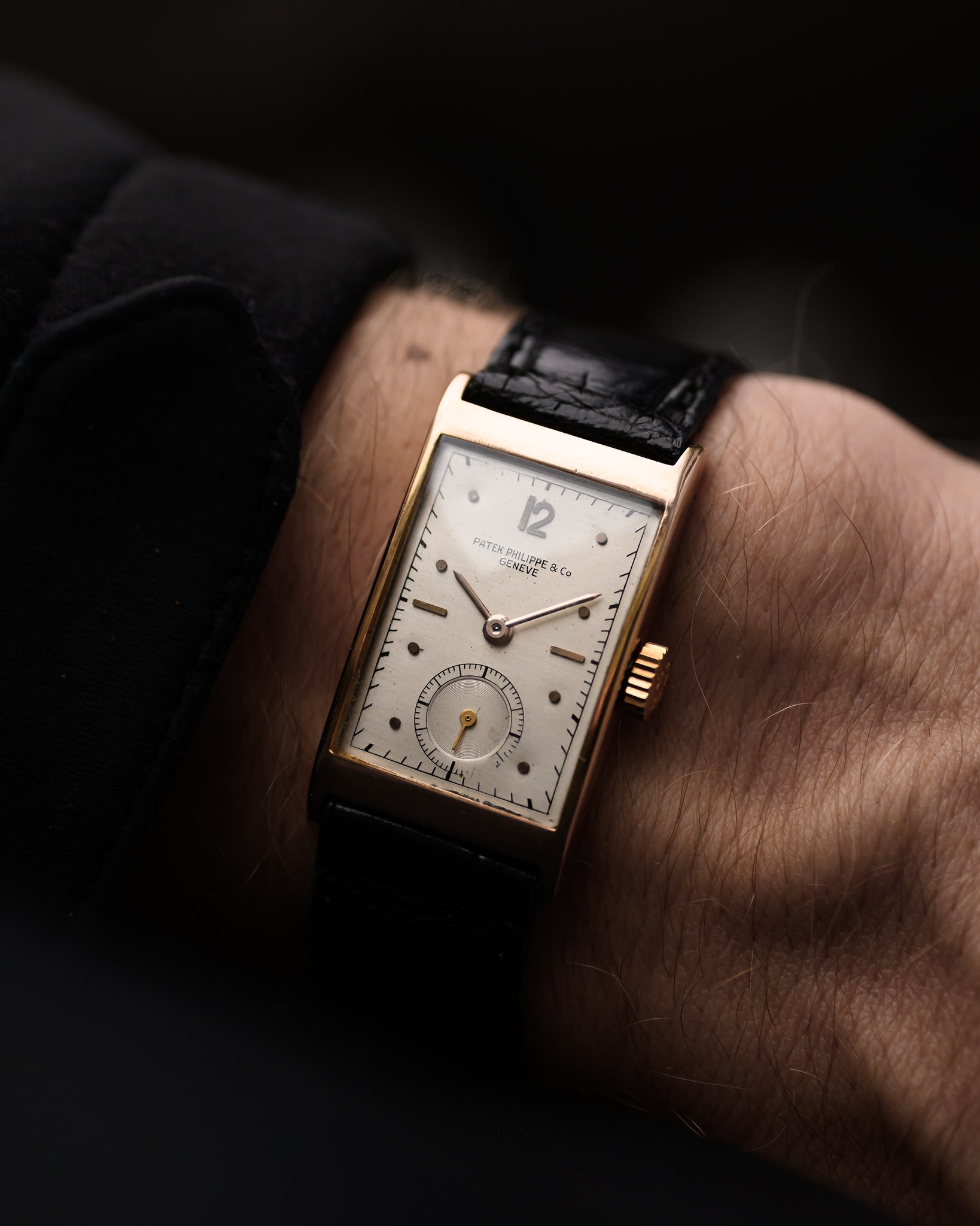 Patek Philippe Rectangular Art Deco 1940s