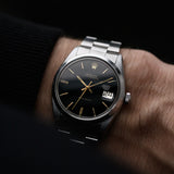 Rolex Oysterdate Precision Black Gilt 1961