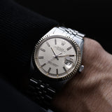 Rolex Datejust Pie Pan Silver 1973