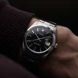 Rolex Oyster Perpetual Date Black Gilt 1966