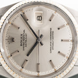 Rolex Datejust Silver Pie Pan 1970