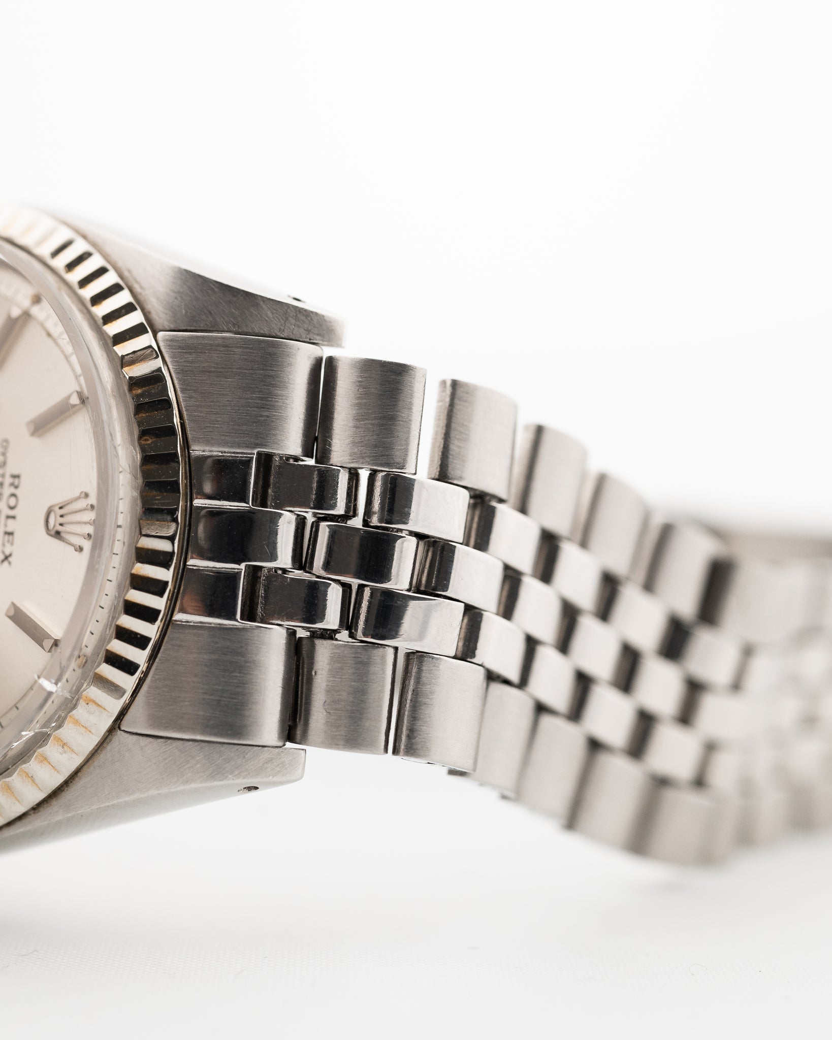 Rolex Datejust Silver Pie Pan 1970