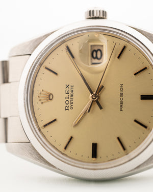 Rolex Oysterdate Precision Gold Date 1966