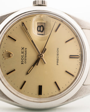 Rolex Oysterdate Precision Gold Date 1966