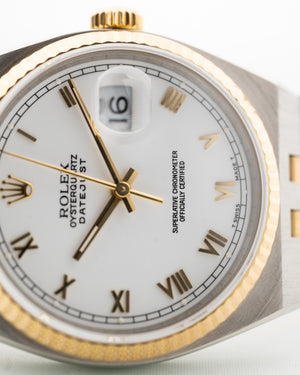 Rolex Oysterquartz White Roman 1991