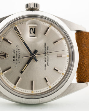 Rolex Datejust Pie Pan Silver 1968