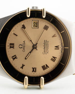 Omega Constellation Manhatten Gold Dial 1982