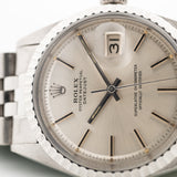 Rolex Datejust Silver Pie Pan 1968