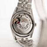 Rolex Datejust Silver Pie Pan 1968