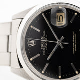 Rolex Oyster Perpetual Date Black Gilt 1966