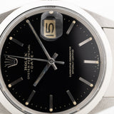 Rolex Oyster Perpetual Date Black Gilt 1966