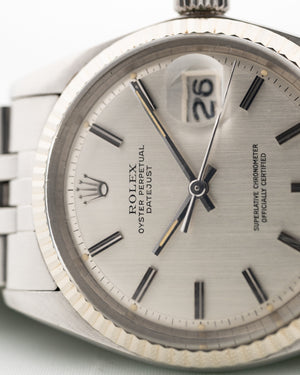 Rolex Datejust Pie Pan Silver 1973