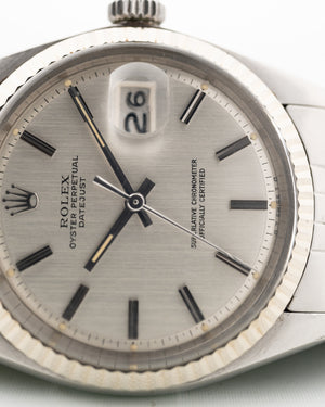 Rolex Datejust Pie Pan Silver 1973