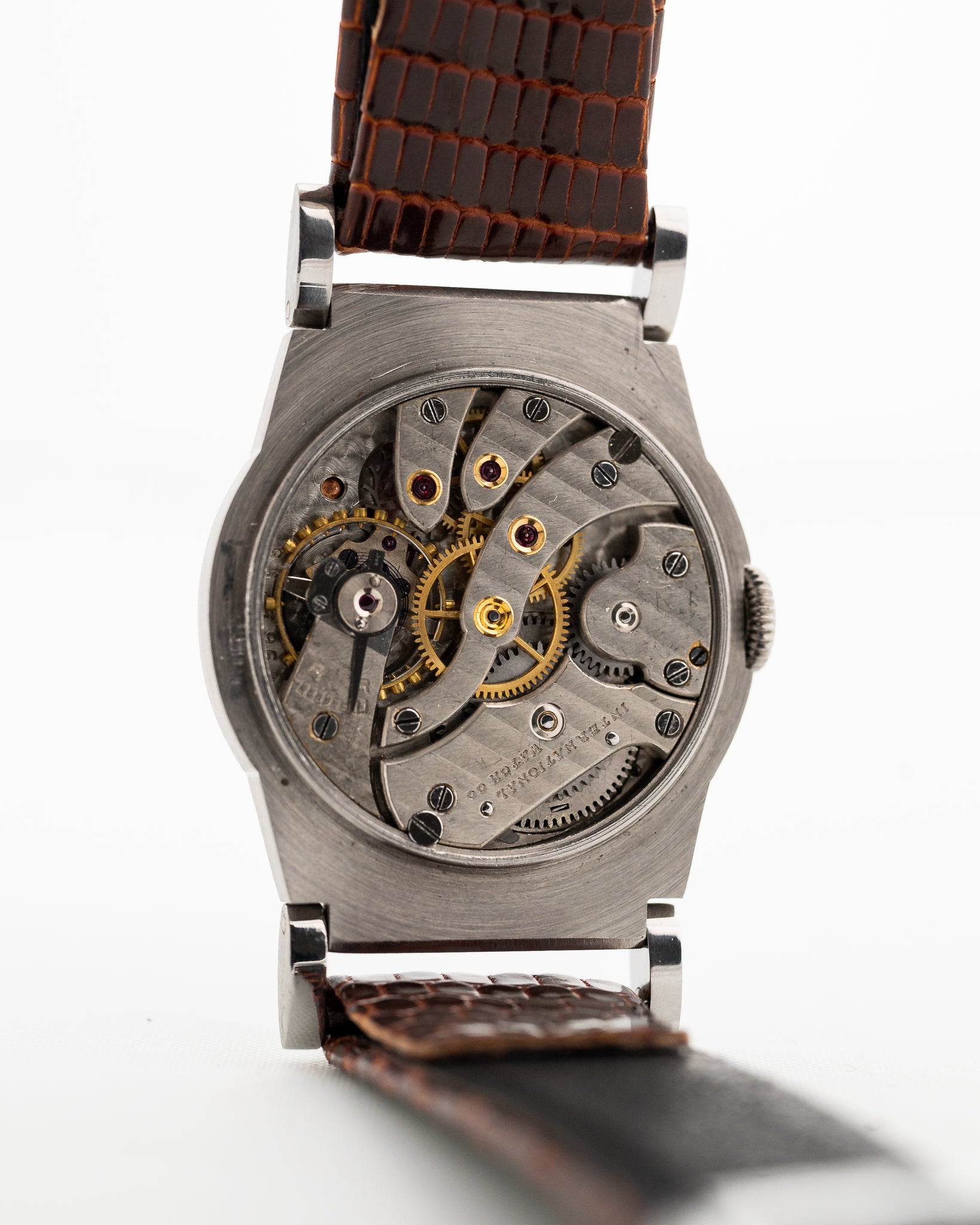 Iwc Cushion Black Sub Second 1936