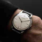 Jaeger LeCoultre Cream Sword Hands 1940s