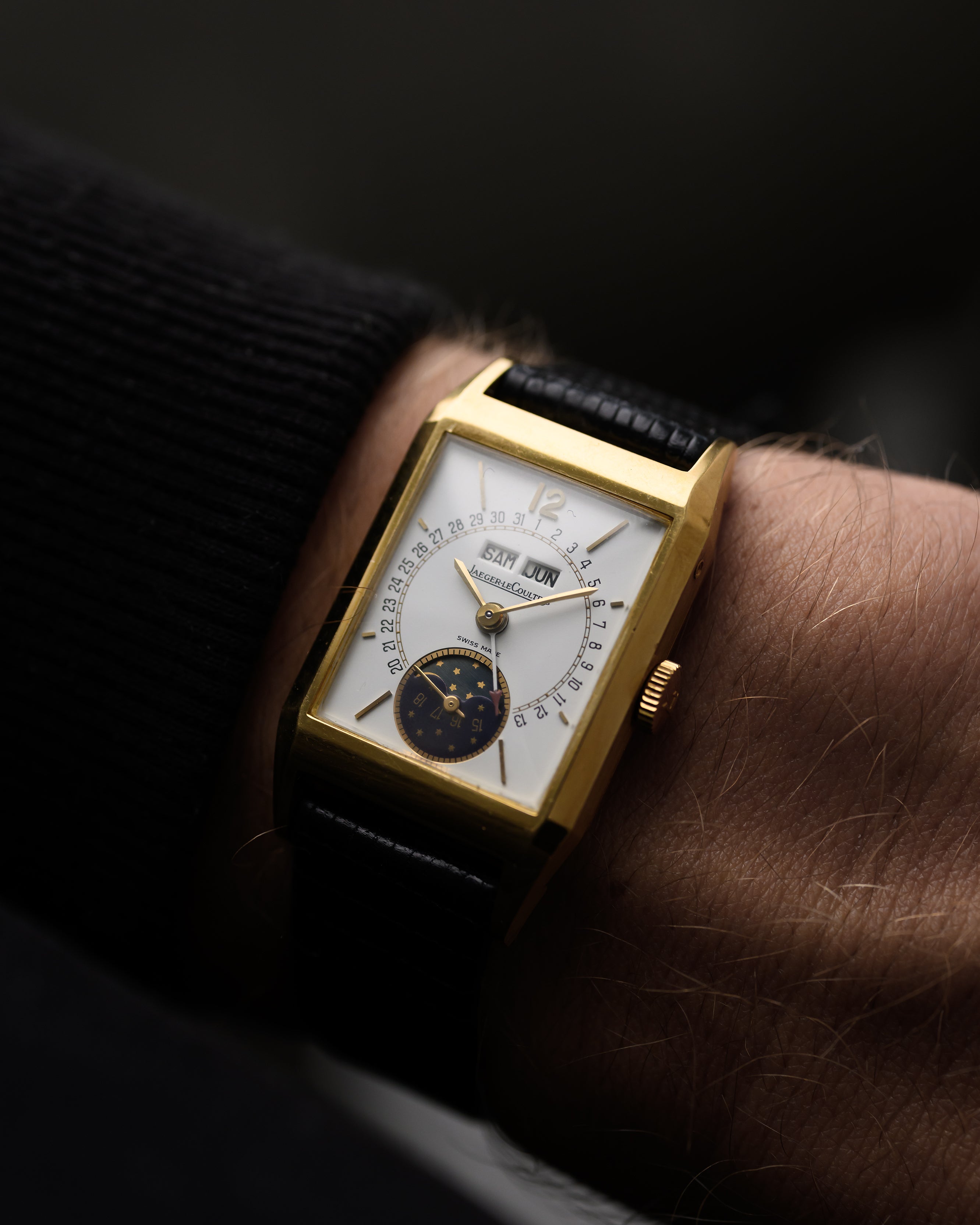 Jaeger LeCoultre Moonphase 18k 1983 – GOLDAMMER