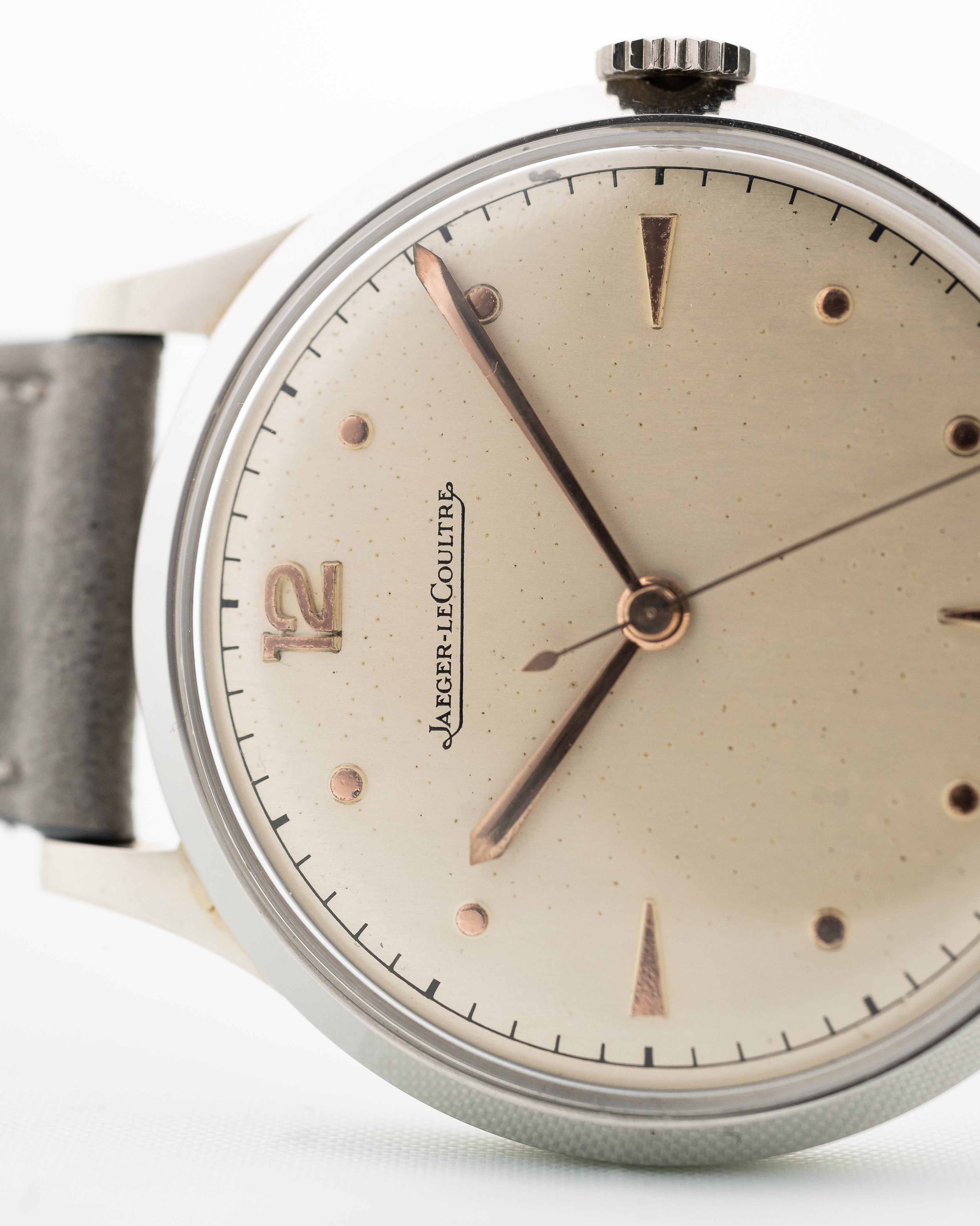 Jaeger LeCoultre Cream Sword Hands 1940s – GOLDAMMER - Main Image