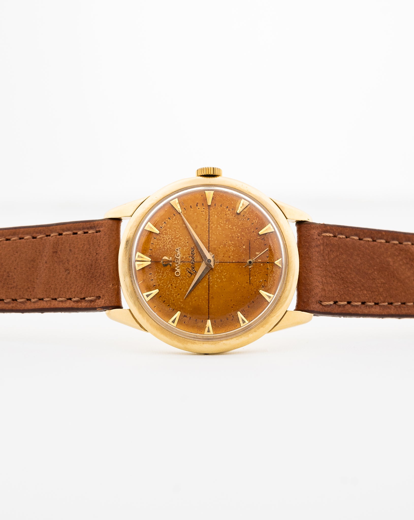 Omega Geneve 18k Leopard 1956