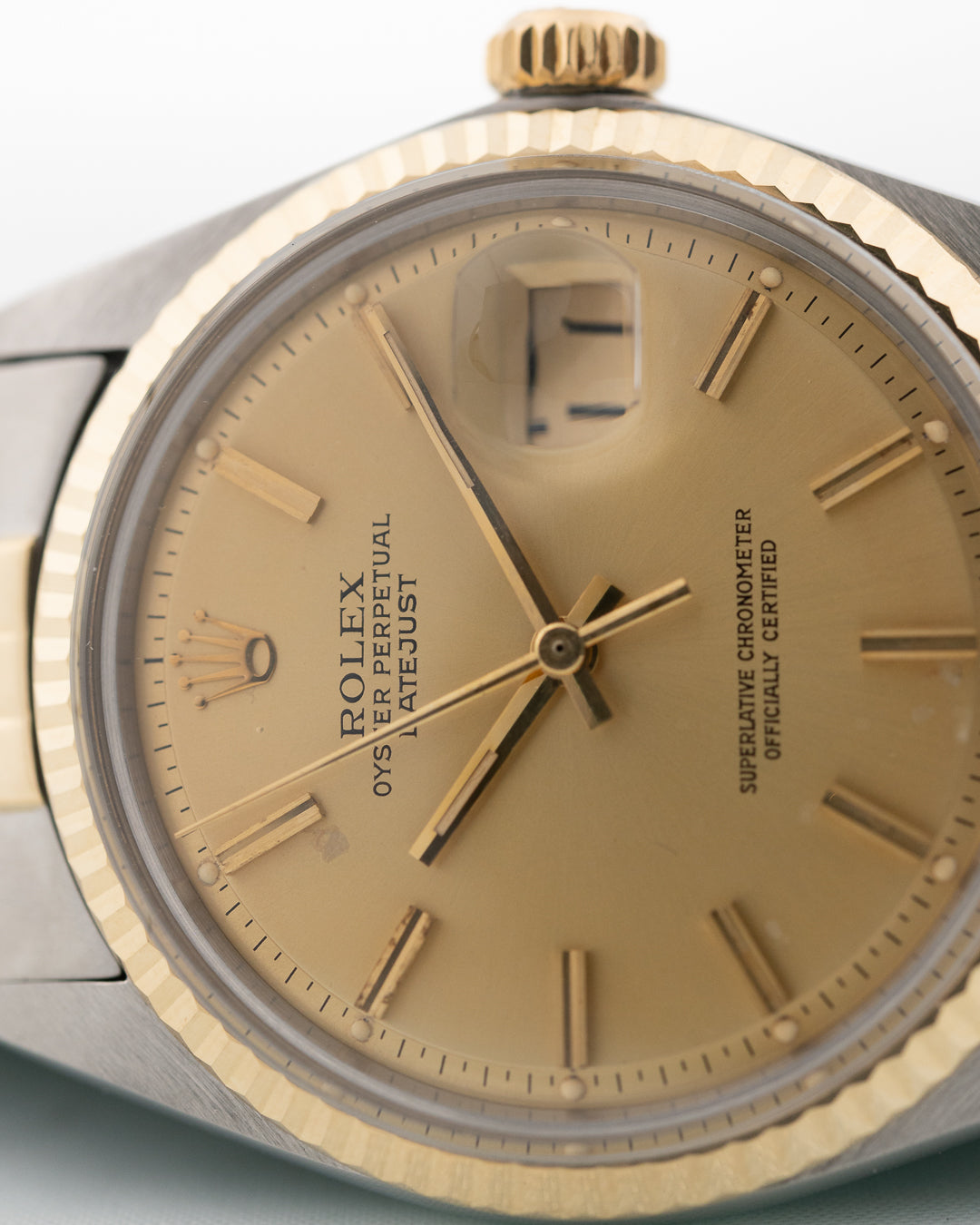 Rolex Datejust Bicolor Pie Pan 1971