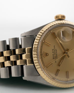 Rolex Datejust Bicolor Pie Pan 1971