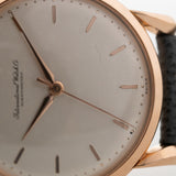 Iwc 18K Rose Gold Bombé 1956