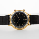 Jaeger LeCoultre Memovox black Jumbo 1958