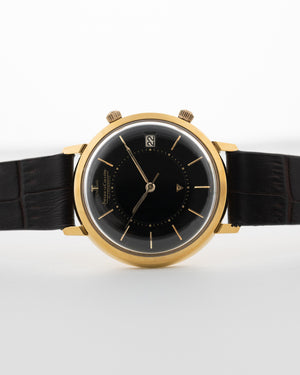 Jaeger LeCoultre Memovox black Jumbo 1958