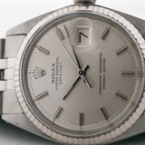 Rolex Datejust Silver Pie Pan 1972