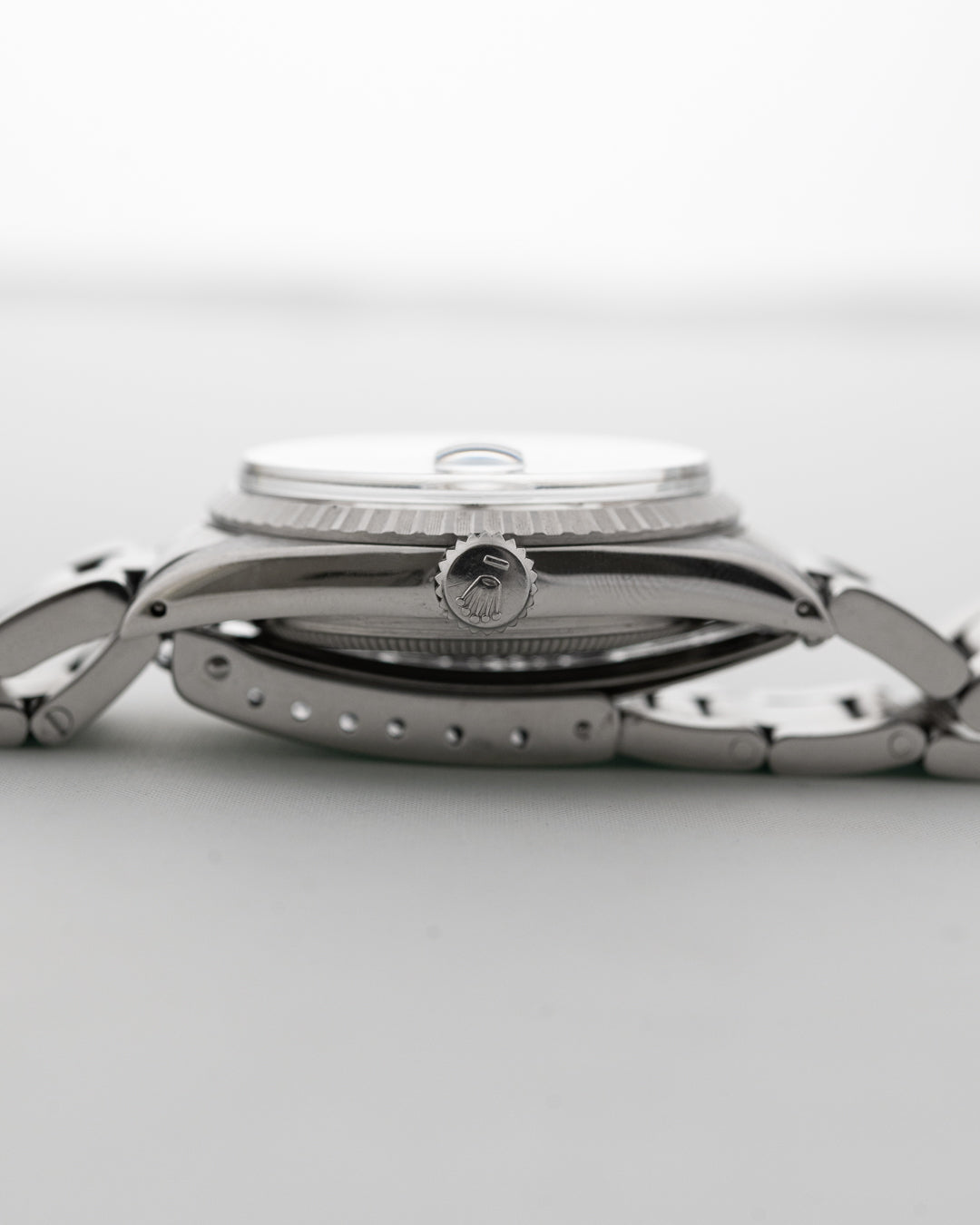 Rolex Datejust Silver Pie Pan 1966