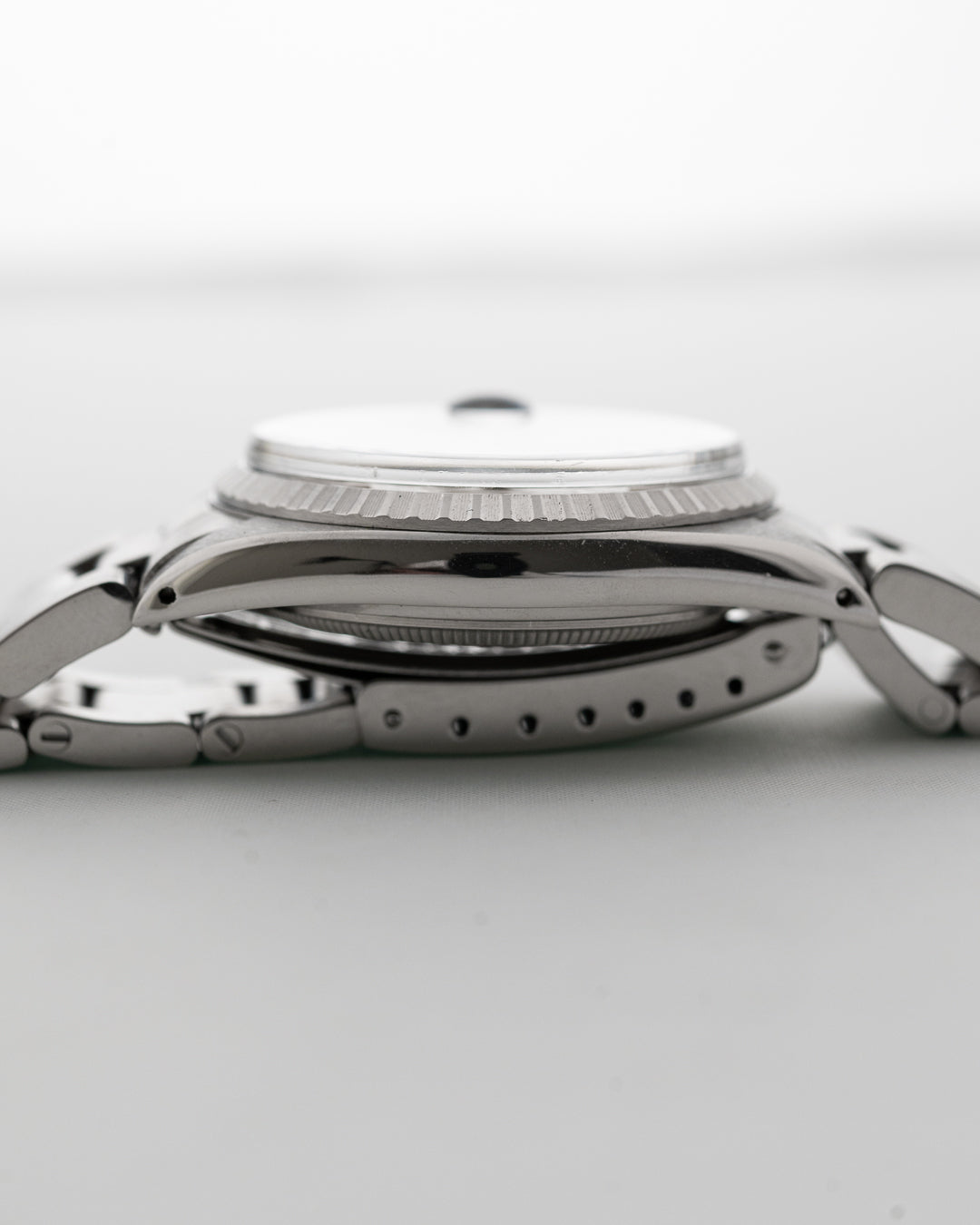 Rolex Datejust Silver Pie Pan 1966