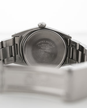 Rolex Datejust Silver Pie Pan 1966