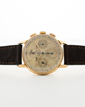 Universal Geneve Tri Compax 18k 1946