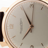 Iwc 18k Rose Shark Fin Nos 1960