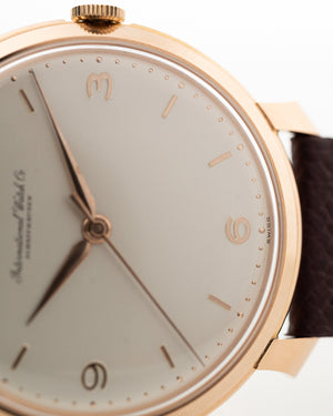 Iwc 18k Rose Shark Fin Nos 1960