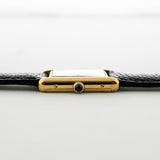 Cartier Tank Vermeil Black 1982