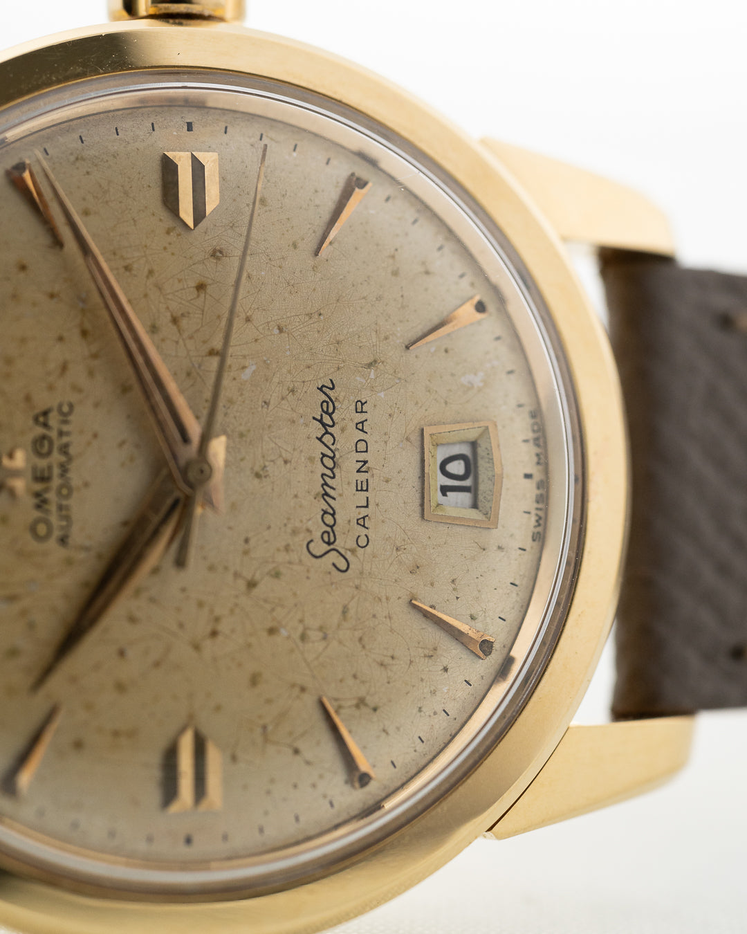 Omega Seamaster Calendar 18k 1954