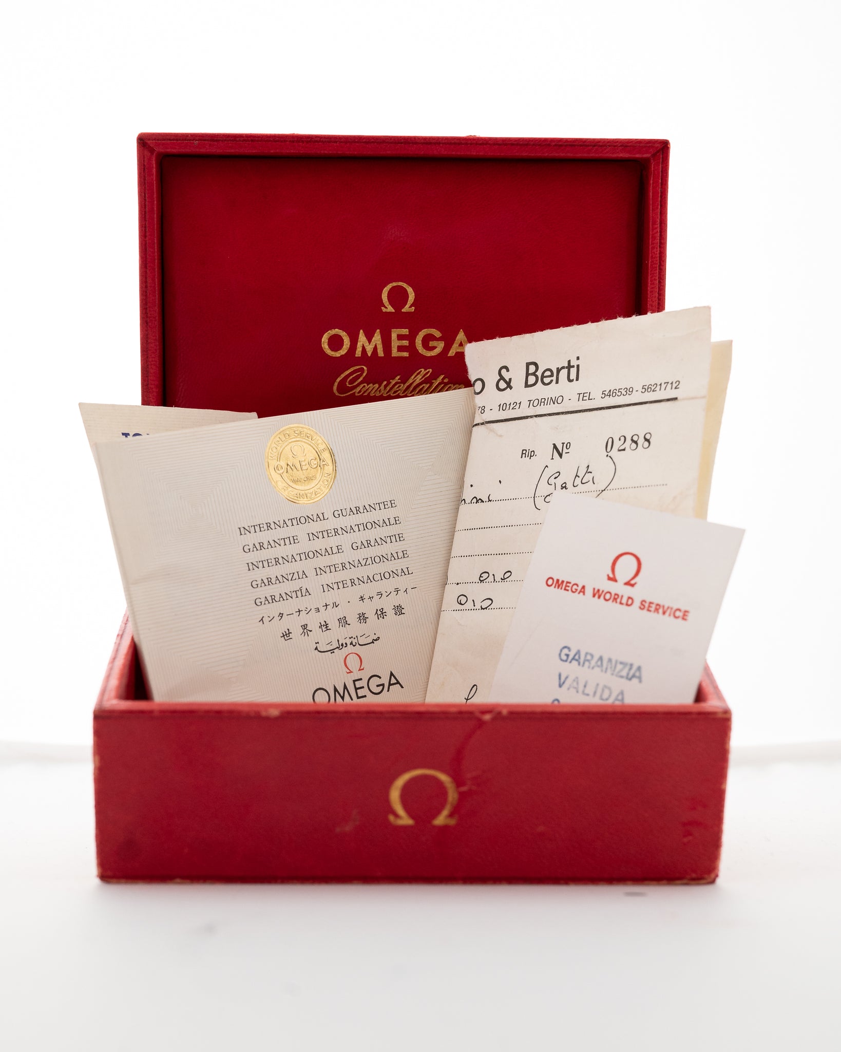 Omega Constellation 18K Full Set 1966