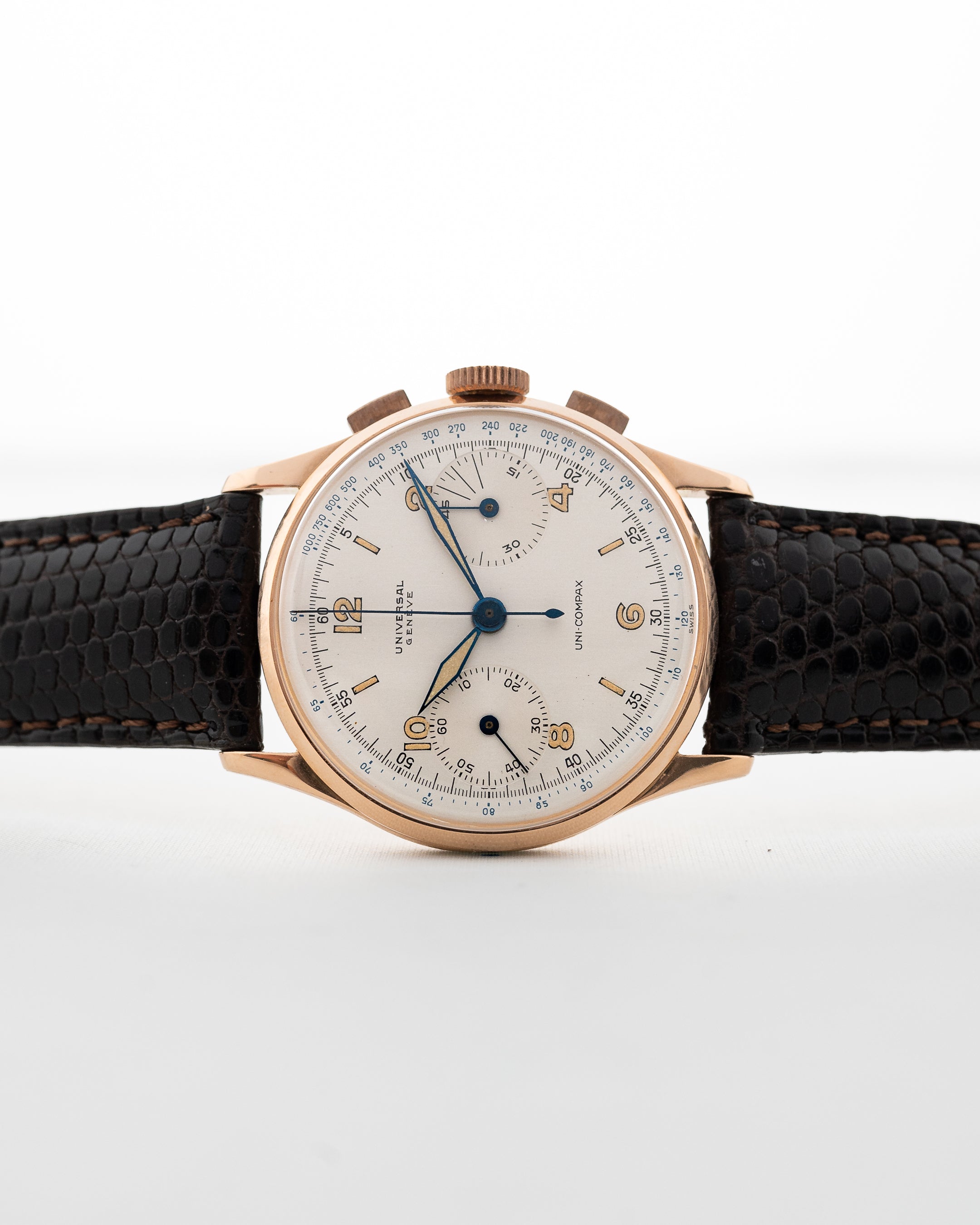 Universal Geneve Uni Compax 18k 1947