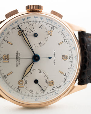 Universal Geneve Uni-Compax 18k 1947