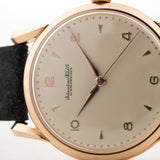 Iwc 18K Rose Gold Bombé 1953